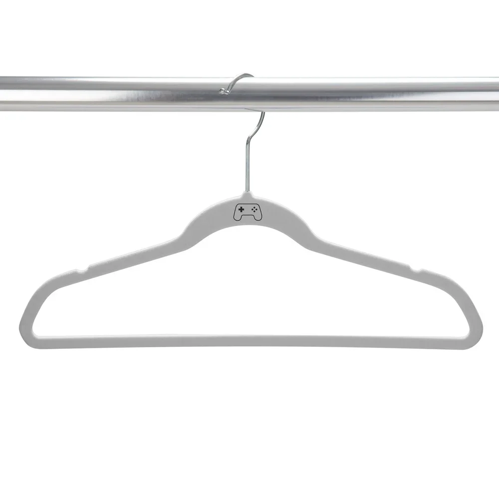 Grucce in velluto per bambini Confezione da 25 controller di gioco antiscivolo Icona Organizzazione ideale Abito Gonna Camicia Accessori Durevole Leggero