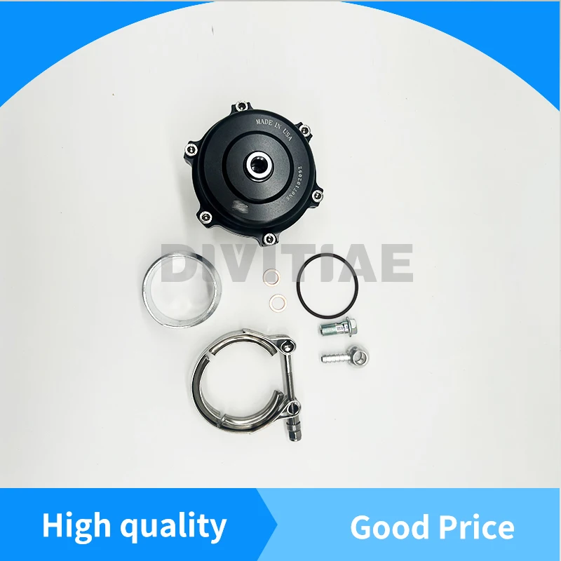 ألومنيوم عالمي Jdm 50 مم تفجير Q Typer BOV مع شفة شريط V مع شعار عالي الجودة #1