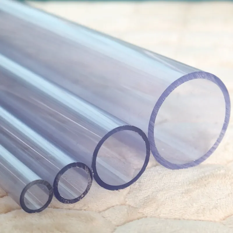 50cm length 20mm~110mm PVC-U Pipe Water Pipe Garden Irrigation Transparent Tube Fish Tank Aquarium Pipe drainage System Fittings