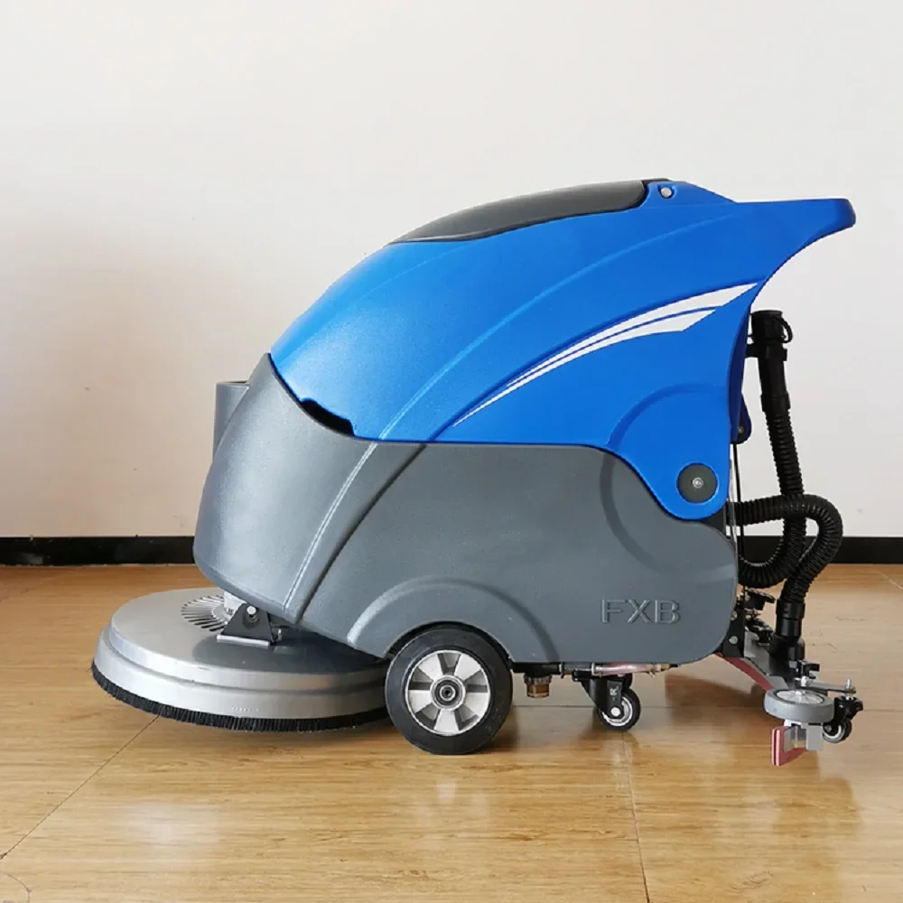 Floor Washer Scrubber Machine Small Electric Floor Scrubber Walk Behind Floor Washing Machine for Sale