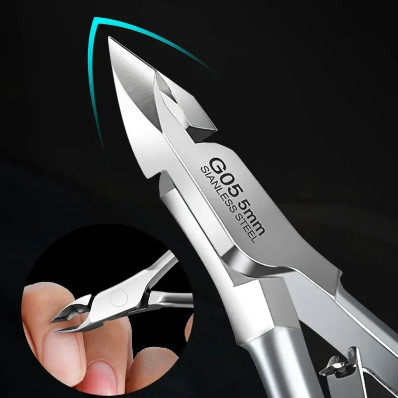 Profissional Super Sharp Cutícula Trimmer, Dead Skin Scissors para homens e mulheres, Unha, Labor Saving, Manicure Tool