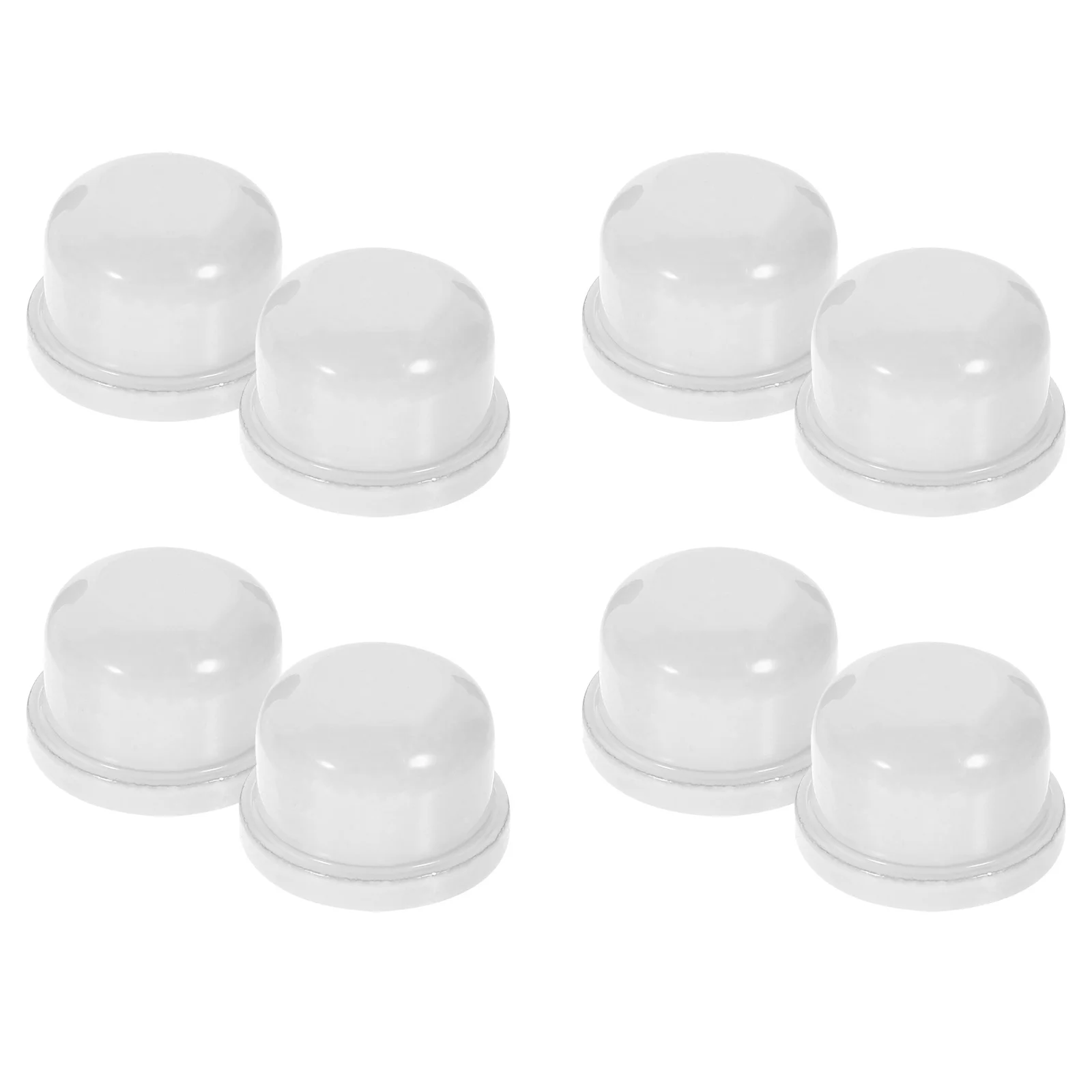 

8Pcs Long Lasting Lampshade Adapter Cap Metal Clip Head for DIY Lighting Accessories and Home Supplies Lamp Shade Holder Cap