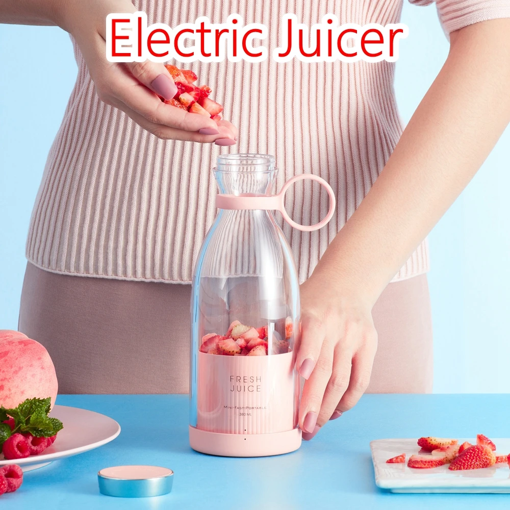 

Mini Electric Juicer, Portable Blender, Fruit Mixers, Fruit Extractors, Multifunction Juice Maker Machine, Blender Smoothies Mix