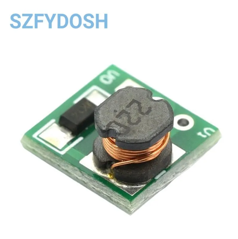 0.9-5V a 5V DC-DC modulo di alimentazione Step-Up scheda convertitore Boost di tensione 1.5V 1.8V 2.5V 3V 3.3V 3.7V 4.2V a 5V