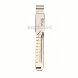 5PCS HU64 #20 Engraved Line Key Blade Scale Shearing Teeth Cutting Key Blank Clipper Key Blade For Mercedes Benz C E A