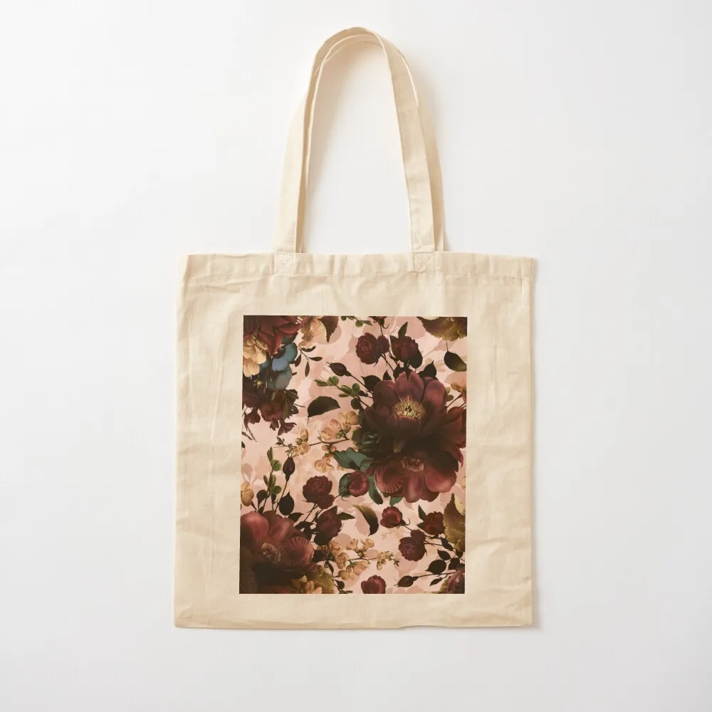 

Moody florals - Mystic Botanical Night Garden 11 Nightgarden Tote Bag