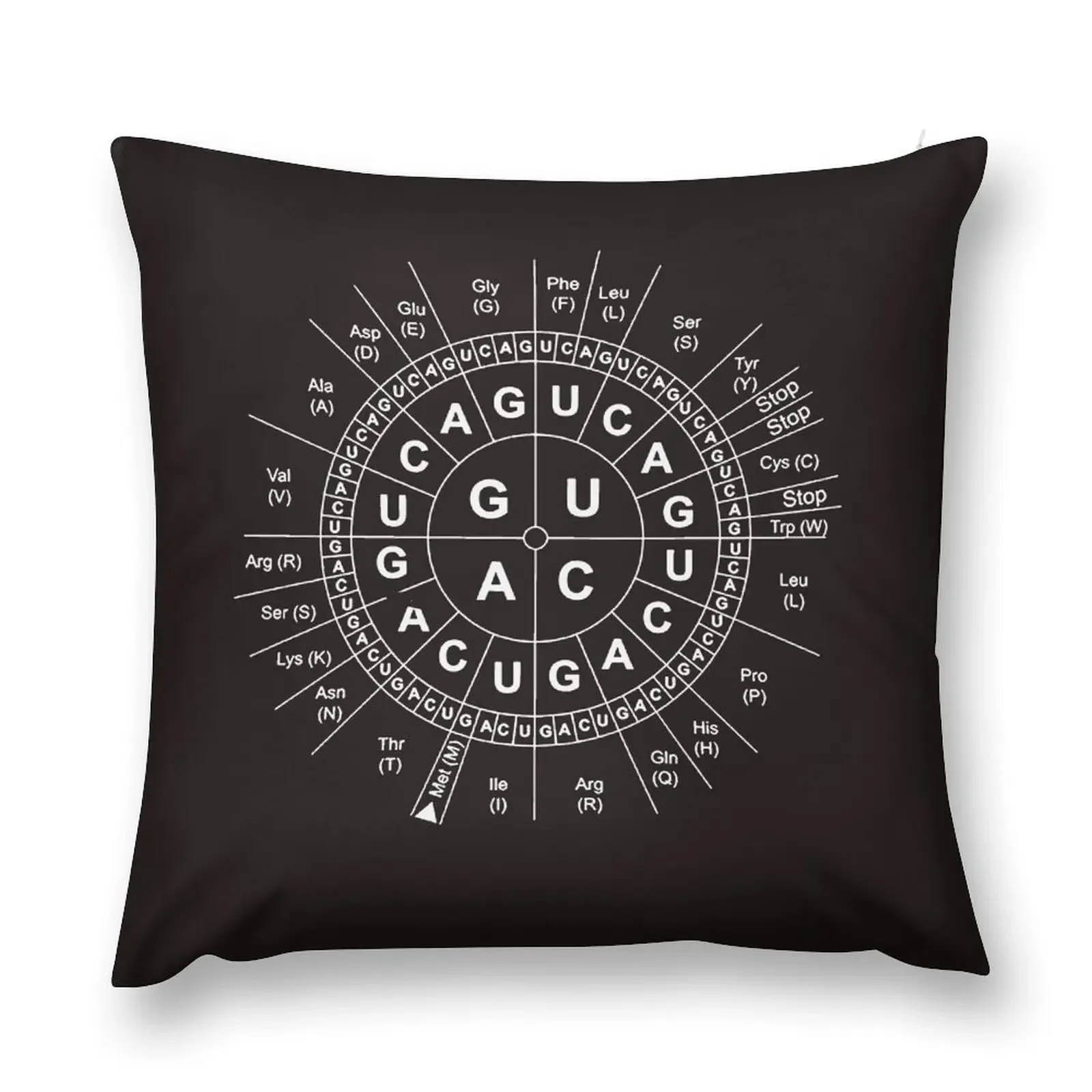 Science Funny T-Shirt- Genetic Sun Biology for Women Men Throw Pillow Marble Cushion Cover Cushions Home Decor anime girl pillow