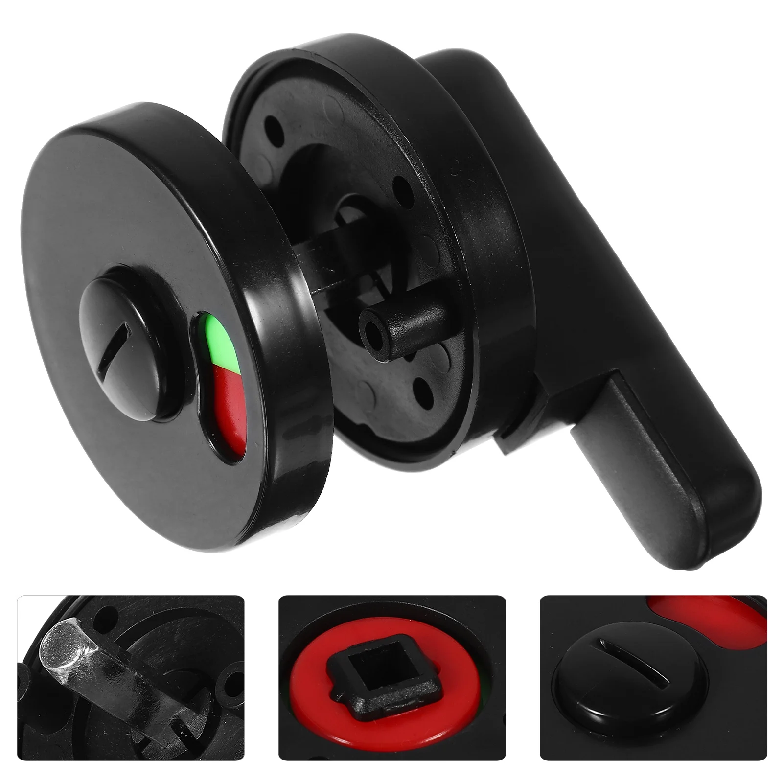 4Pcs Bathroom Plastic Partition Door Lock Rustproof Durable Indicator Toilet Shower Cubicle Public Toilet Accessory