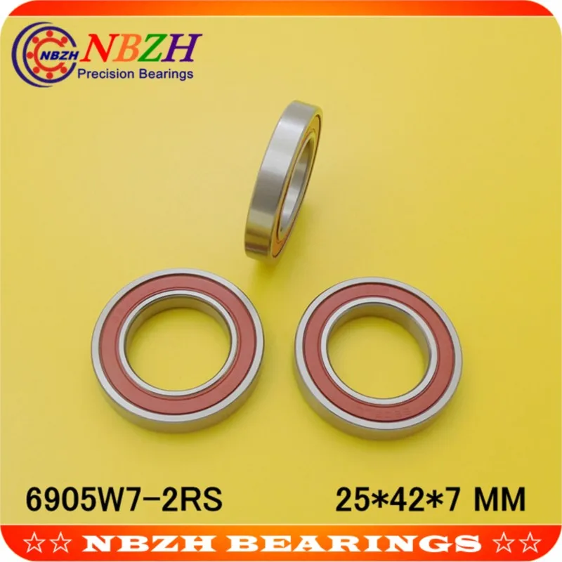 

Free Shipping NBZH Non-standard Thin Wall Bearing 6905W7 16905-2RS 6905-2RS-H7 Width 7 25 * 42 * 7 MM