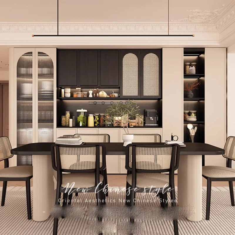Shelves Storage Wine Cabinet Restaurant Luxury Whiskey Bar Cabinet Decoration Wood Partitions Armadi Aperti Furniture For Room