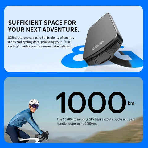 GEOID CC700 Pro Велокомпьютер с Bluetooth и подсветкой — изображение товара