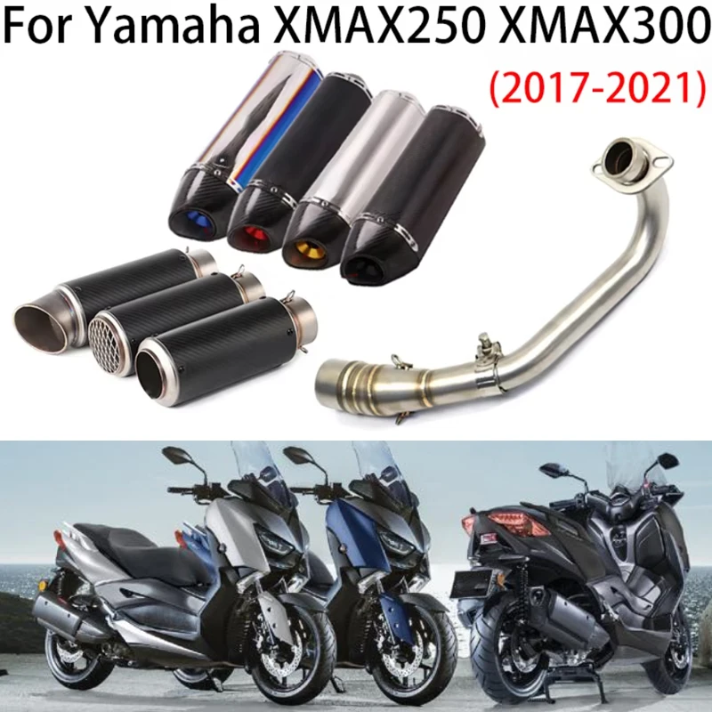 

Для мотоциклов Yamaha XMAX250 и XMAX300 2017–2021 гг., выхлопная труба, задняя часть выхлопной системы, "DB Killer", передняя труба, промежуточное соединение, глушитель и система slip on.