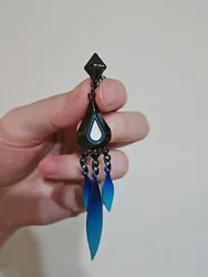 Game Honkai Star Rail Penacony Aventurine Cosplay Earrings Ear Studs Ear Clips Eardrops Jewelry Accessories Props Gifts