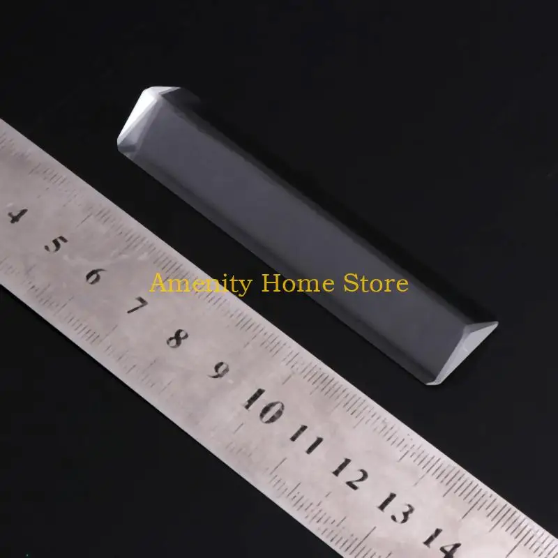 F26C Optical Glass Crystal Triangular Prism Rainbow Maker for Light Refraction Spectrum Learning, Unique Photography Science