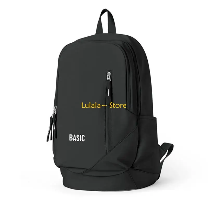 

Y4QA Elegant and Practical Nylon Backpack Nylon Daypack Casual Travel Book Bag