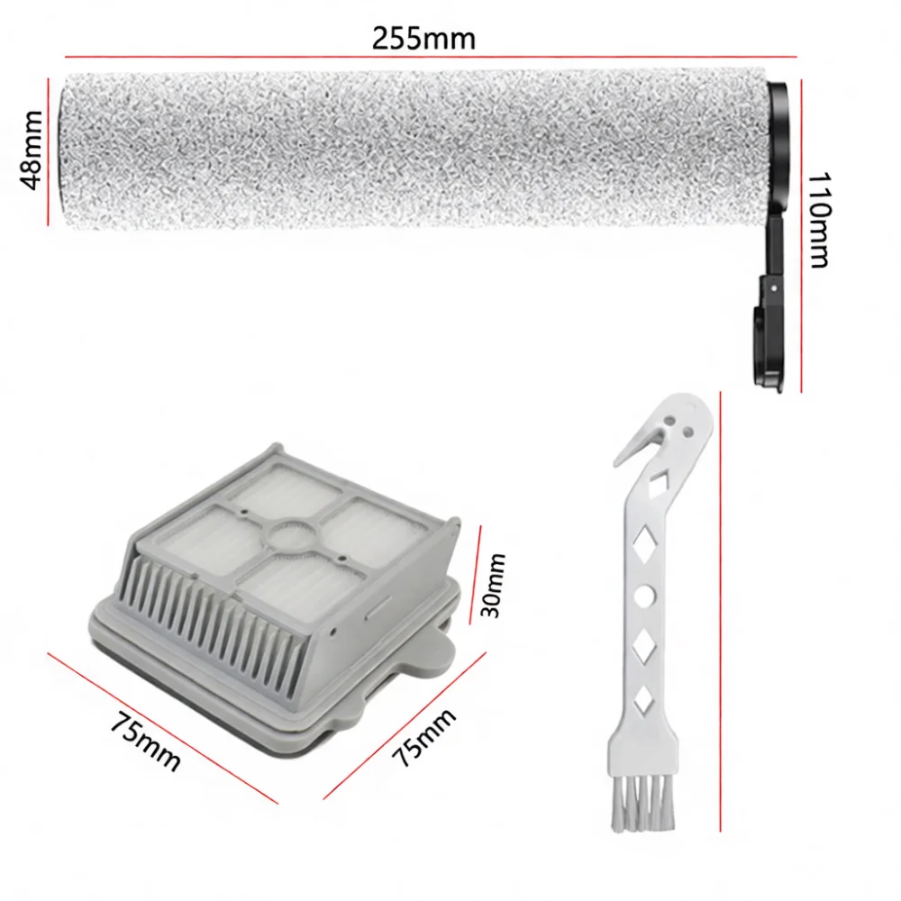 Cleaning Accessories For Roborock A30 A30 Pro Steam Combo F25 Washers Filter Roller Replacement Part Household Floor Care