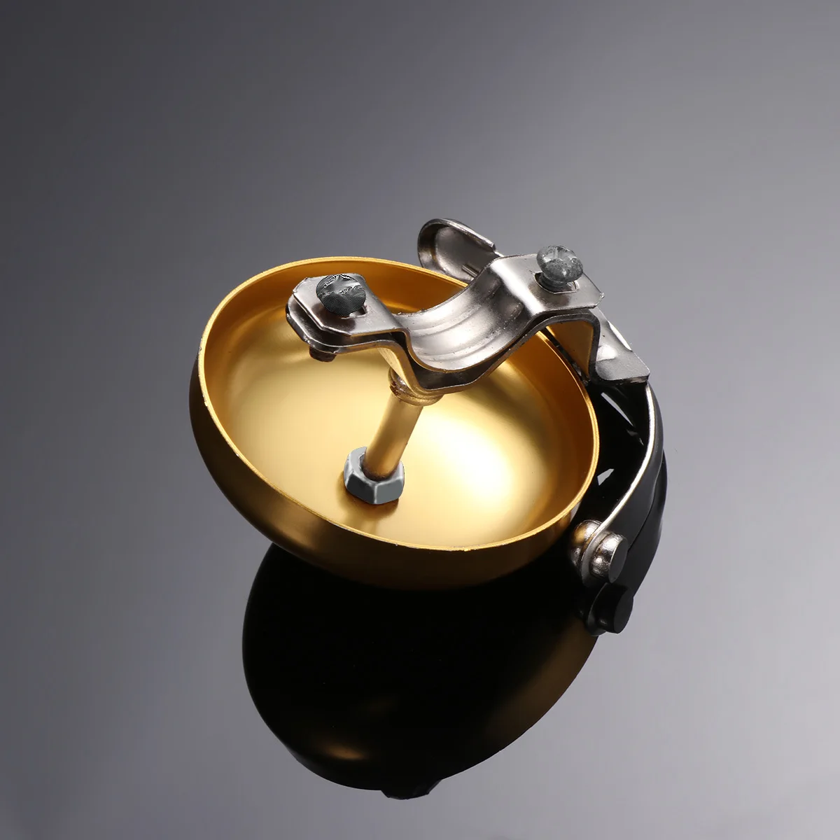 

Yellow Aluminum Alloy Bike Bell Large Dome Cycling Bell Safety Sound for Mountain Bike Bicycle Handlebar Accessories