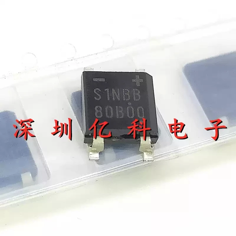 10pcs S1NBB80 Japan New Electric Yuan 1A/800V rectifier bridge stack S1NB60 bridge rectifier patch SOP4