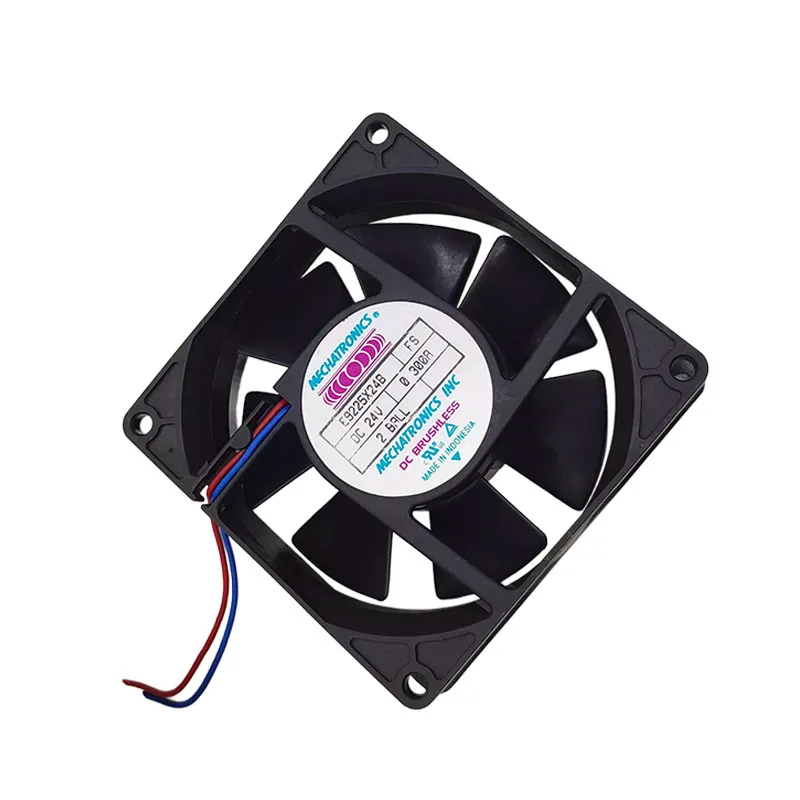 NEW ORIGINAL E9225X24B 24V 0.30A 9025 90*90*25mm 9cm COOLING FAN