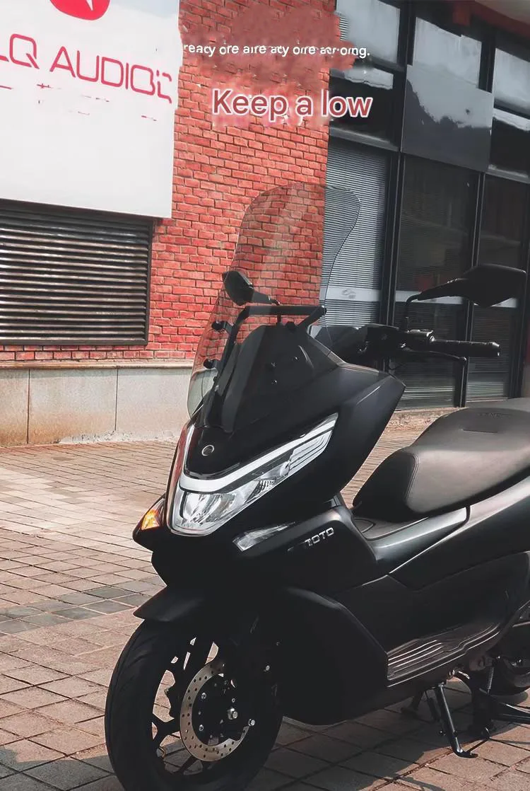 

Индивидуальный увеличенный ветровой дефлектор для CFMOTO 150SC, аксессуар-ветровик с простой установкой