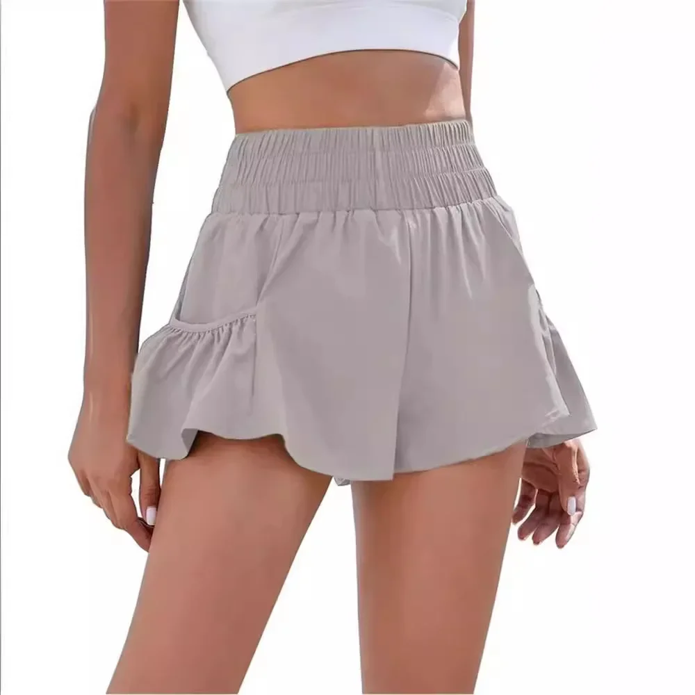 2023 عالية الخصر المضادة للتعرض اللياقة البدنية الجري طماق المرأة فضفاضة تناسب تنفس سريعة الجافة طماق لتشغيل