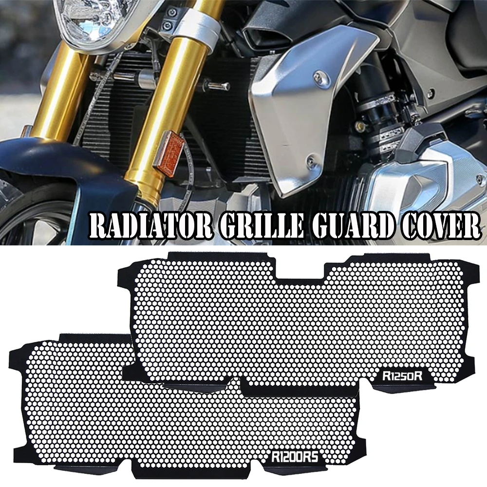 For BMW R1200R R1200RS R 1200 R R1200 RS 2015 2016 2017 2018 Motobike Radiator Guard Grille Cover Protection Cooler Guard Cover