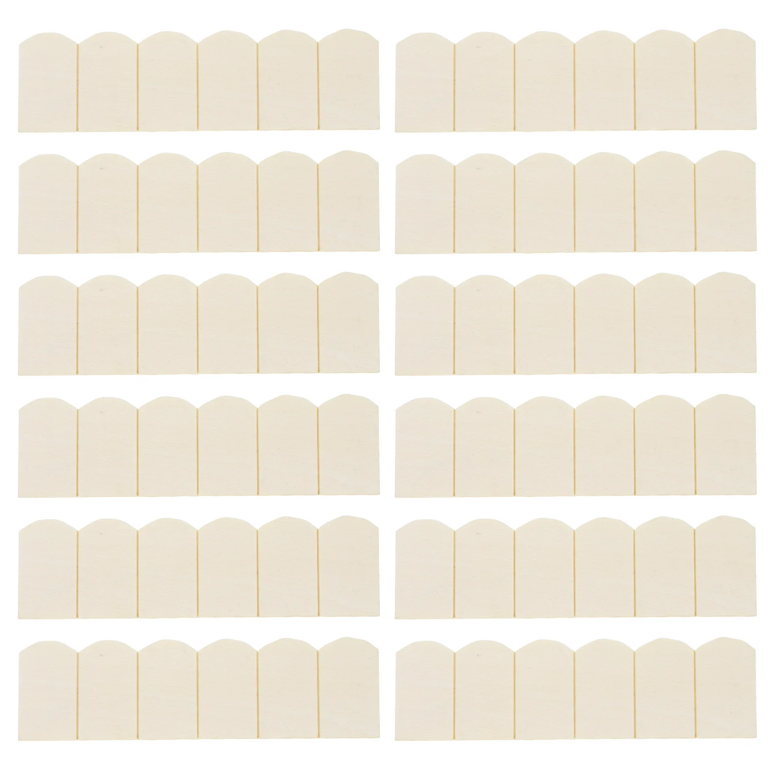 24pcs Miniature Roof Tile For House Decor Diy Kit Realistic Mini Furniture Landscaping Tiny House Accessories Display