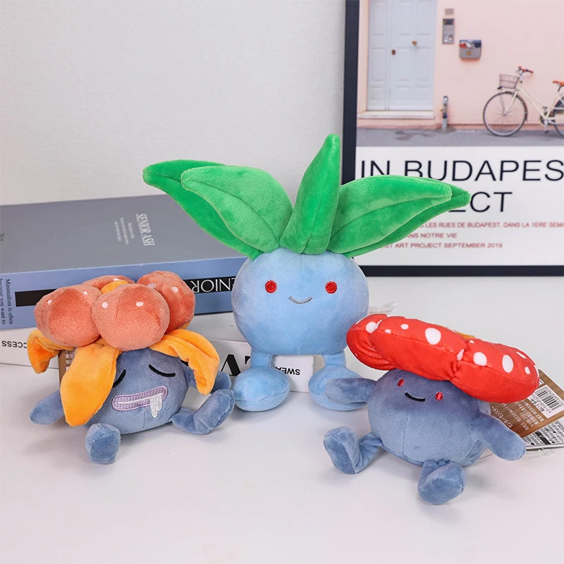 ตุ๊กตาโปเกมอน ออดดิช ไวล์พลูม กลูม ของเล่นตุ๊กตาหมอนการ์ตูน ตุ๊กตาอนิเมะ ของขวัญวันเกิดตุ๊กตาโปเกมอนสำหรับเด็ก ของขวัญคริสต์มาส