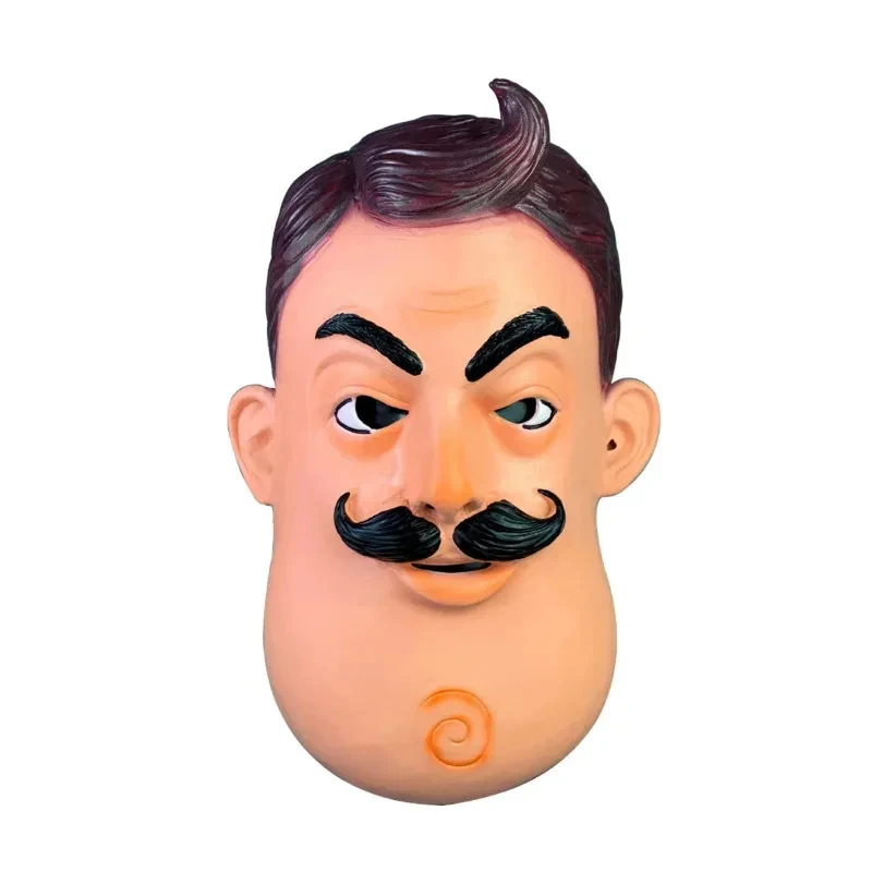 

♥Halloween Cosplay Costume Bulex Horror Game Hello My Neighbor Latex Accessories High Quality Realistic FoNew 2026 Topspeed Cos