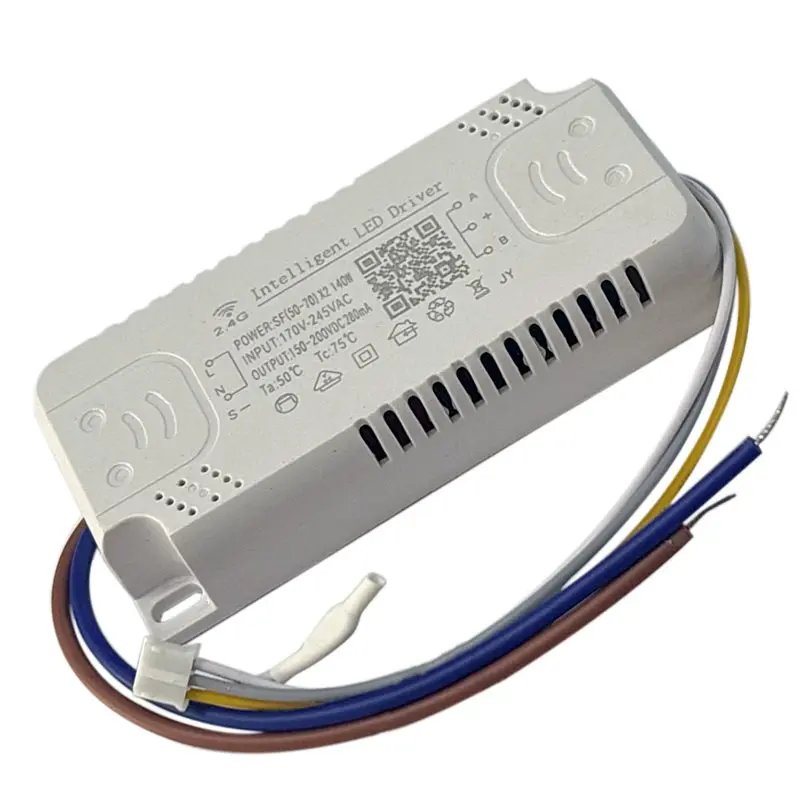 Intelligent APP Control LED LED Driver 2.4G Remote Dimmable Color-Changing Chandelier(50-70W) X2 140W Transformer