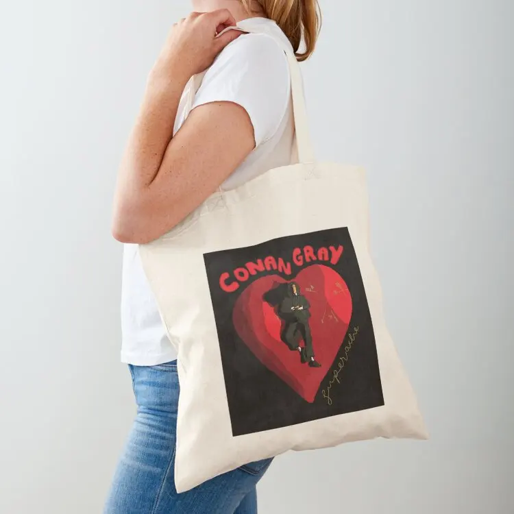 

Conan gray superache Tote Bag hand bag tote bag university Women bags Customizable tote