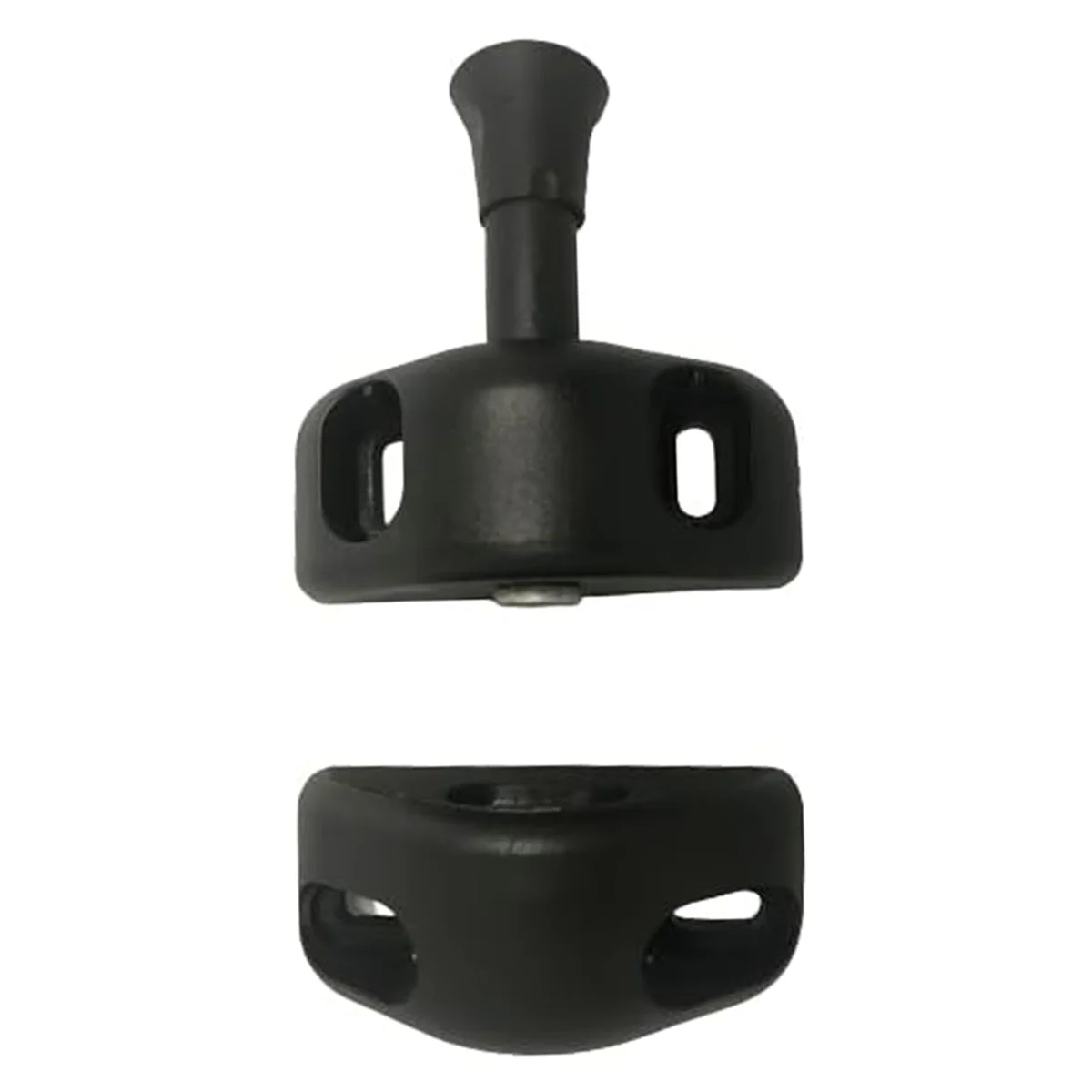 T88C البلاستيك المغناطيسي قفل بمزلاج الدرابزين الباب قفل مغناطيسي قفص الكلب مزلاج مختلف الباب والنافذة قفل بمزلاج مغناطيسي