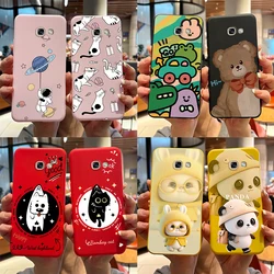 For Samsung Galaxy A5 2017 A5 2016 Case Cute Panda Back Cover Soft Silicone Phone Case For Samsung A5 2016 2017 A510F A520F Capa