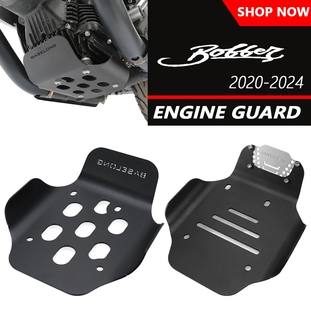

2024 For Moto Guzzi V9 Bobber V7 850 Stone V7 Special Custom 2020-2021 2022 2023 Engine Bottom Cover Bumper Guard Skid Plate
