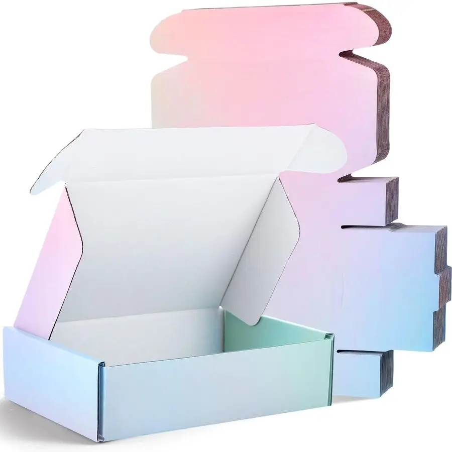 

50 Packs Shipping Boxes Cardboard Corrugated Mailer Packaging Boxes for Small Business Cute Small Box Cardboard Carton Box Maile