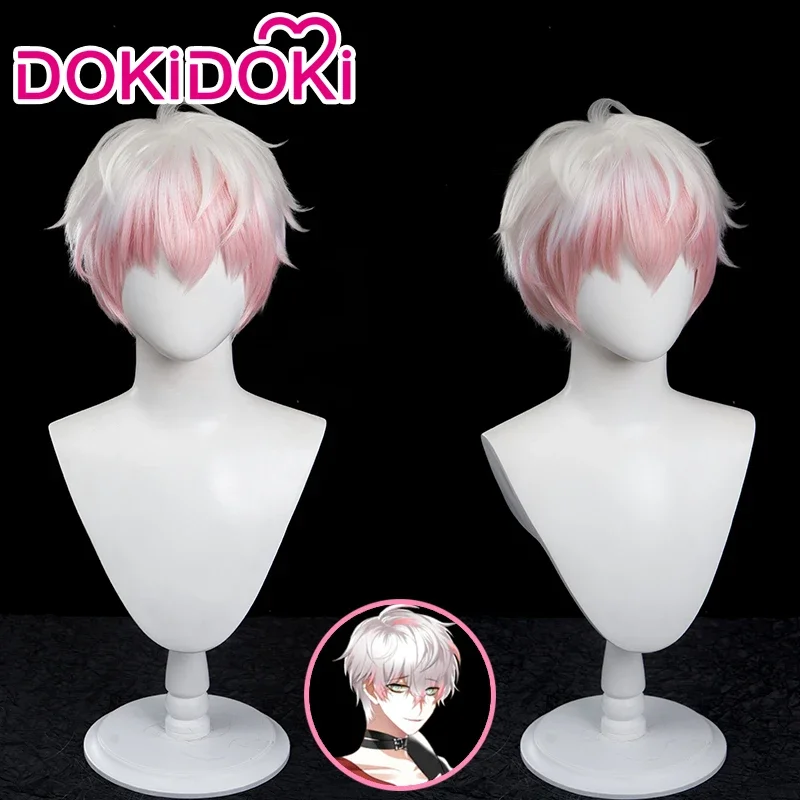 In stock Saeran wig game Mystic Messenger cosplay DOKIDOKI vacueran men's hair heat resistant Mystic Messenger