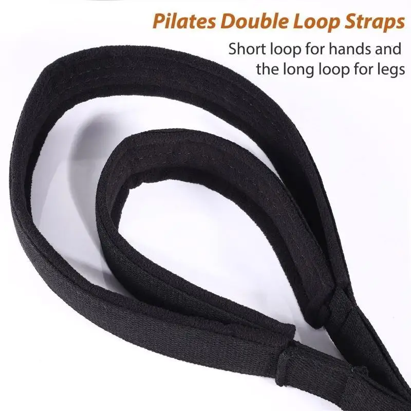 

652F Yoga Double Loop Straps Handle Straps 2 in Yoga Straps Handles Gift