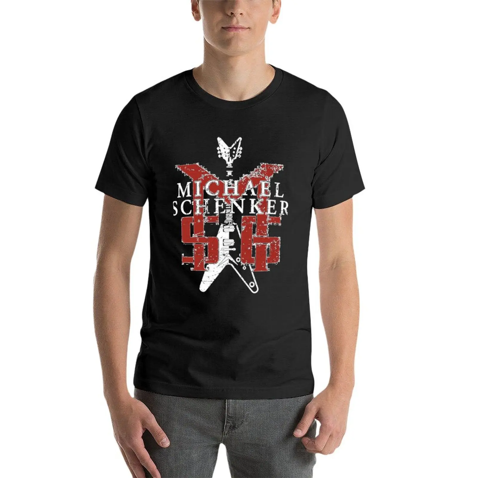Michael Schenker Group Retro Classic T Shirt T-shirt plus size tops plain plain t shirts men