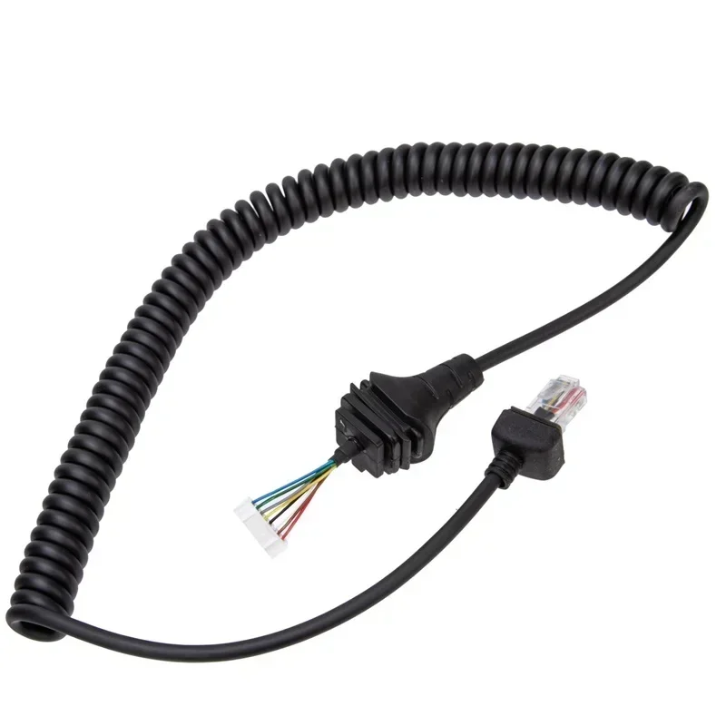 Vervanging 8 Pin HM-152 Mic Handheld Ridao Speaker Mic Microfoon PU Kabel Voor ICOM IC-2820H IC2825E IC2200 IC3600 F221 F520