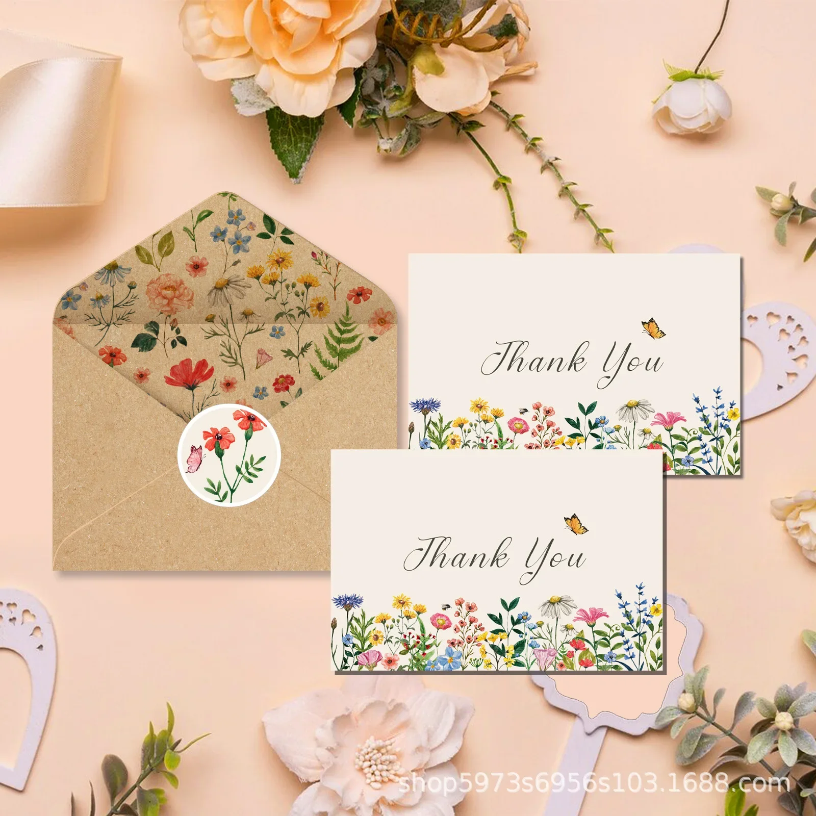 Набор канцелярских принадлежностей из бумаги с буквами, наклейка на конверт с цветами, 9, набор с бумажными буквами, идеально подходит для приглашения на свадьбу, благодарность, письмо