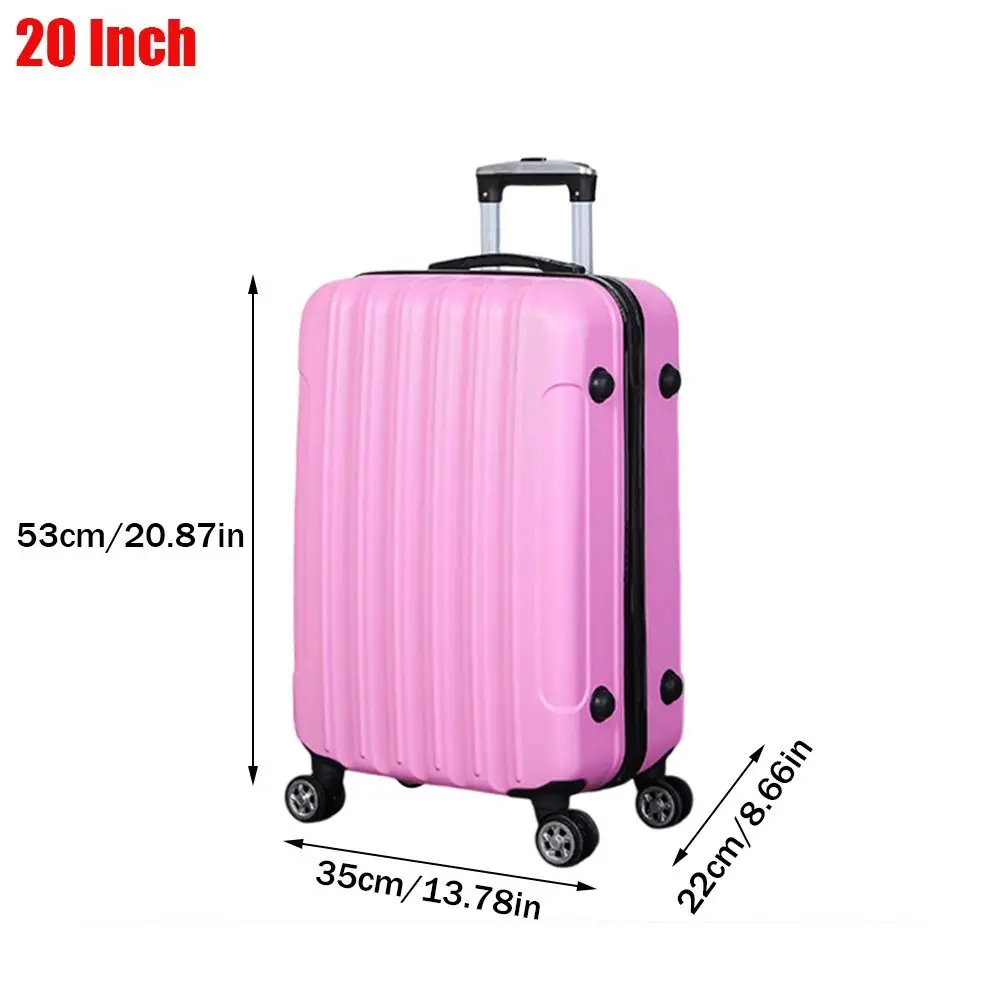 Universal Wheel Travel Suitcase Lightweight ABS Password Trolley Case Wear-resistant Boarding Luggage Fashion Rolling Luggage