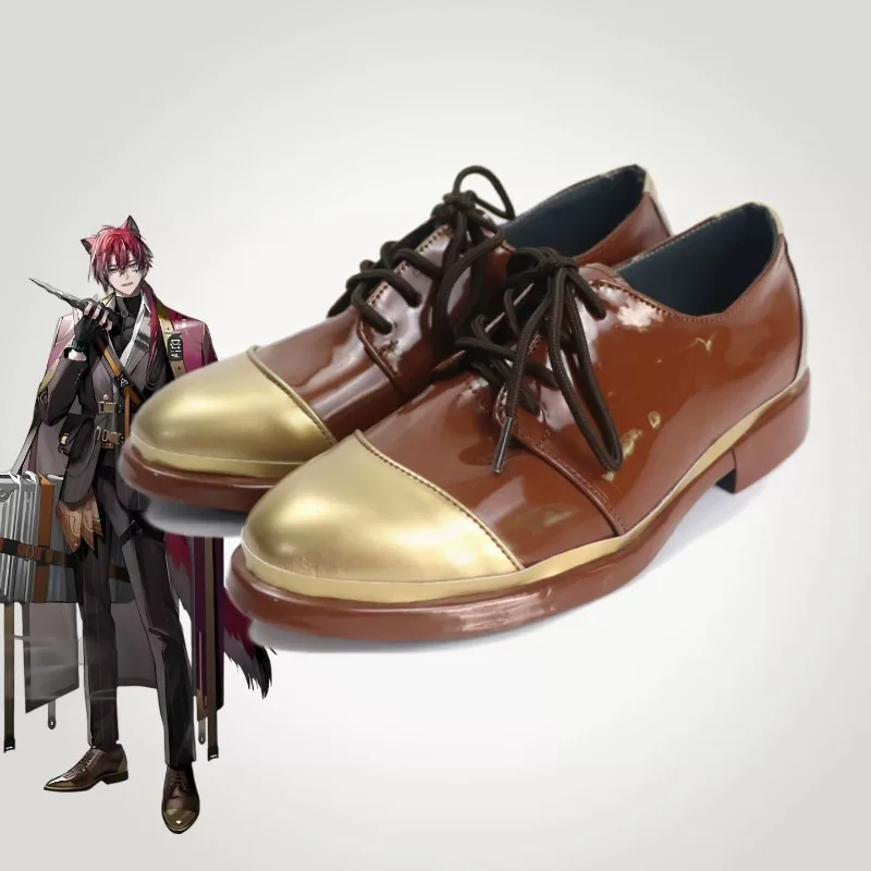 Game Arknights Bellone Cosplay Shoes Halloween Carnival Party Christmas Play Role