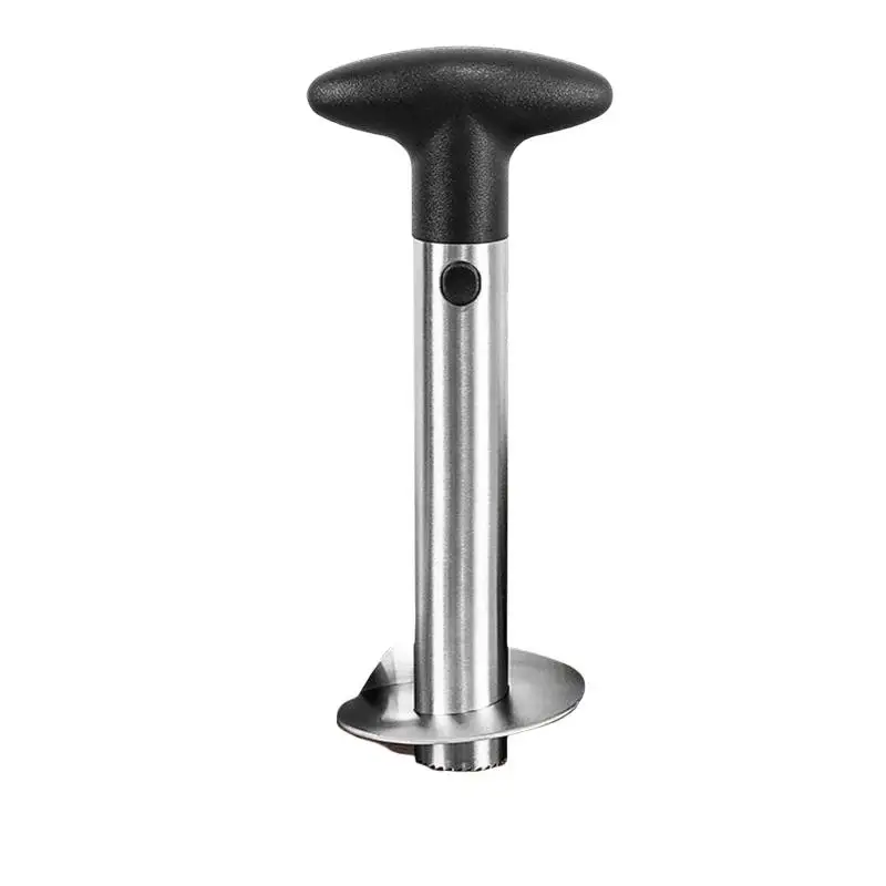 Stainless Steel Pineapple Corer Slicer With Non Slip Handle And Sharp Blade Perfect For Home Kitchen Fruit Salad Preparation view 5