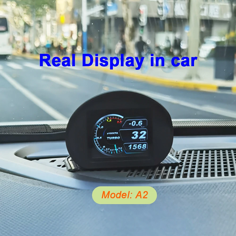 HUD OBD2 Car Digital Speedometer Gauge On-board Computer Auto Diagnostic Automotive Head Up Display Intelligent System