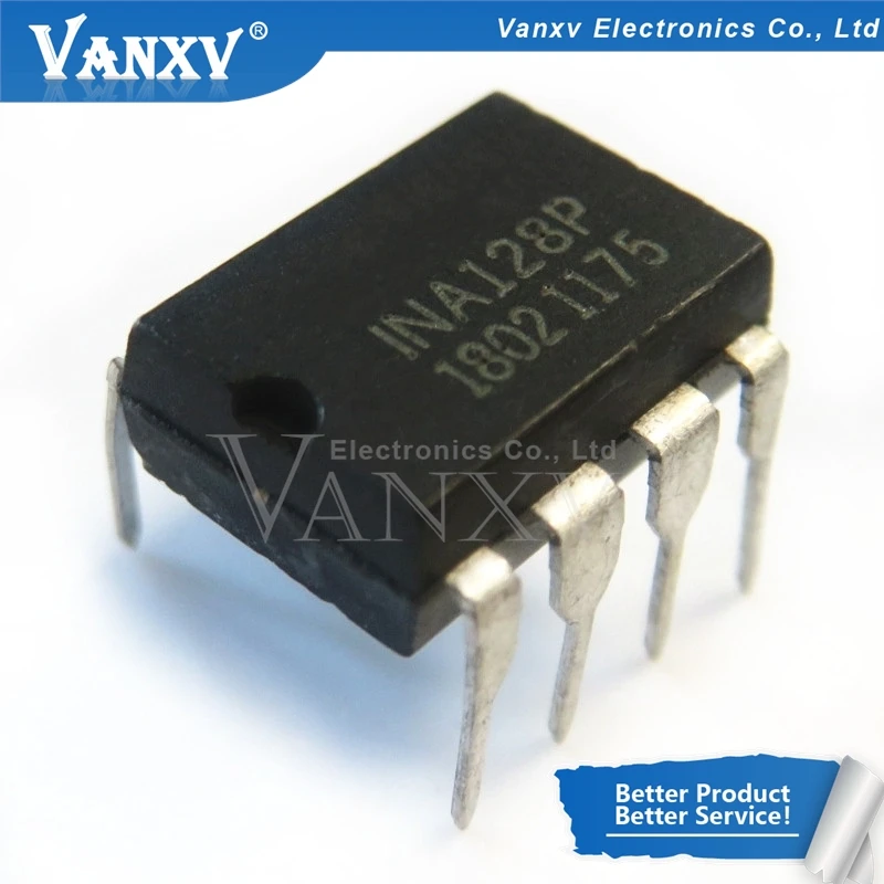 1-20PCS LM293P LM293 INA128PA INA128 INA106KP INA106 DP100 100 MIC4421CN MIC4421 AT24C04N 24C04 DIP-8