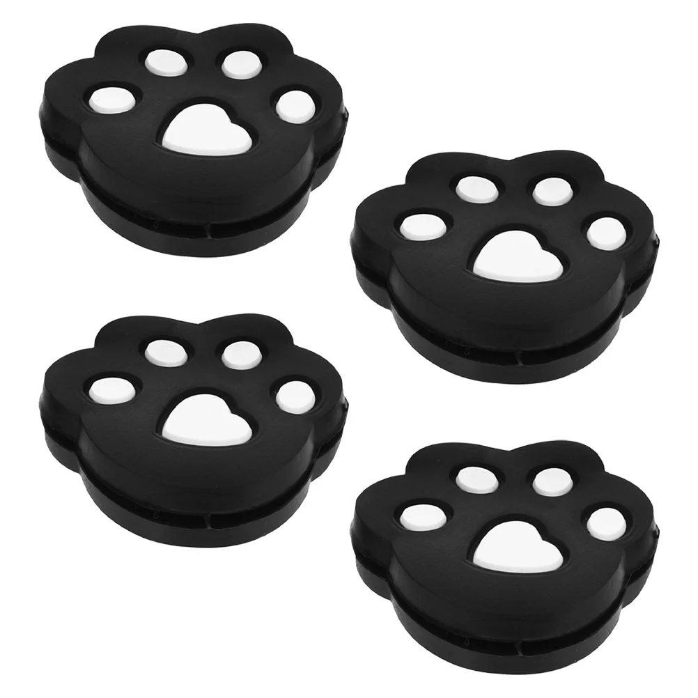 

4 Pcs Tennis Racket Shock Absorber Silicone Damper Dampeners Racquet Silica Gel Small