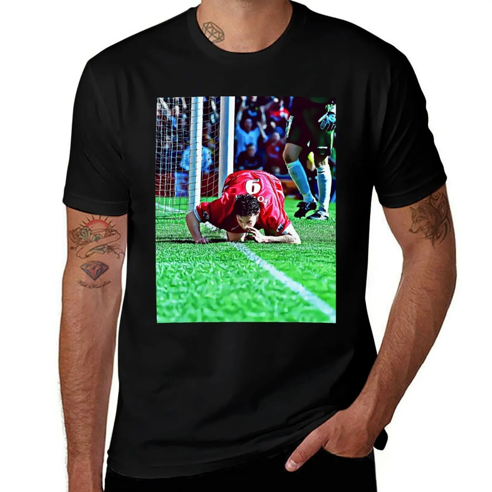 Robbie Fowler T-Shirt Work Basic Short Sleeve Top T-Shirt