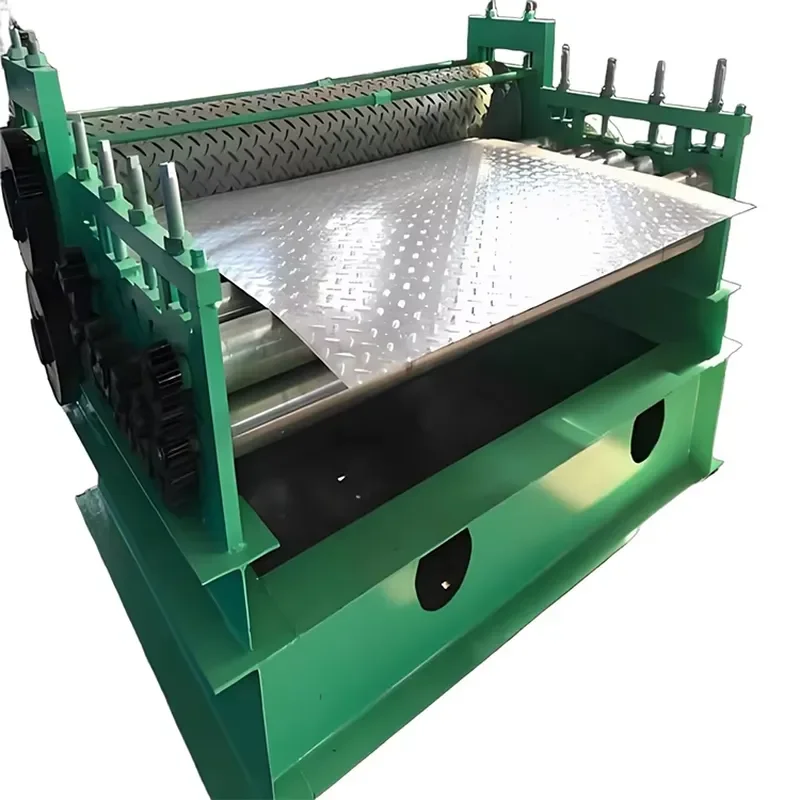 Hydraulic color glazed steel plate rolling embossing machine Metal plate cold embossing equipment