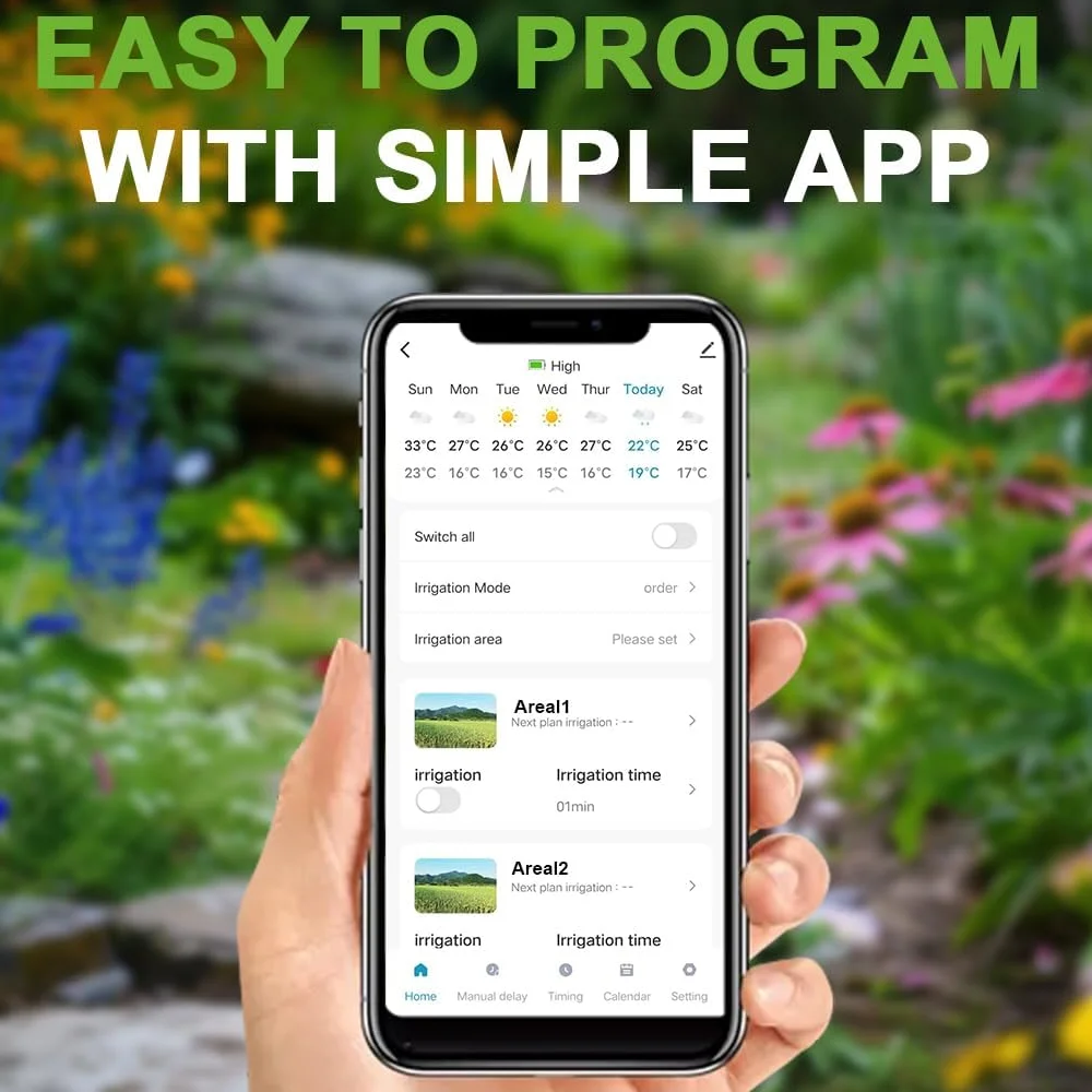 Tuya Wifi Smart Bewässerung Timer Smart Home Garten Tuya Bewässerung System Automatische Garten Bewässerung Programmierer Smart Life App