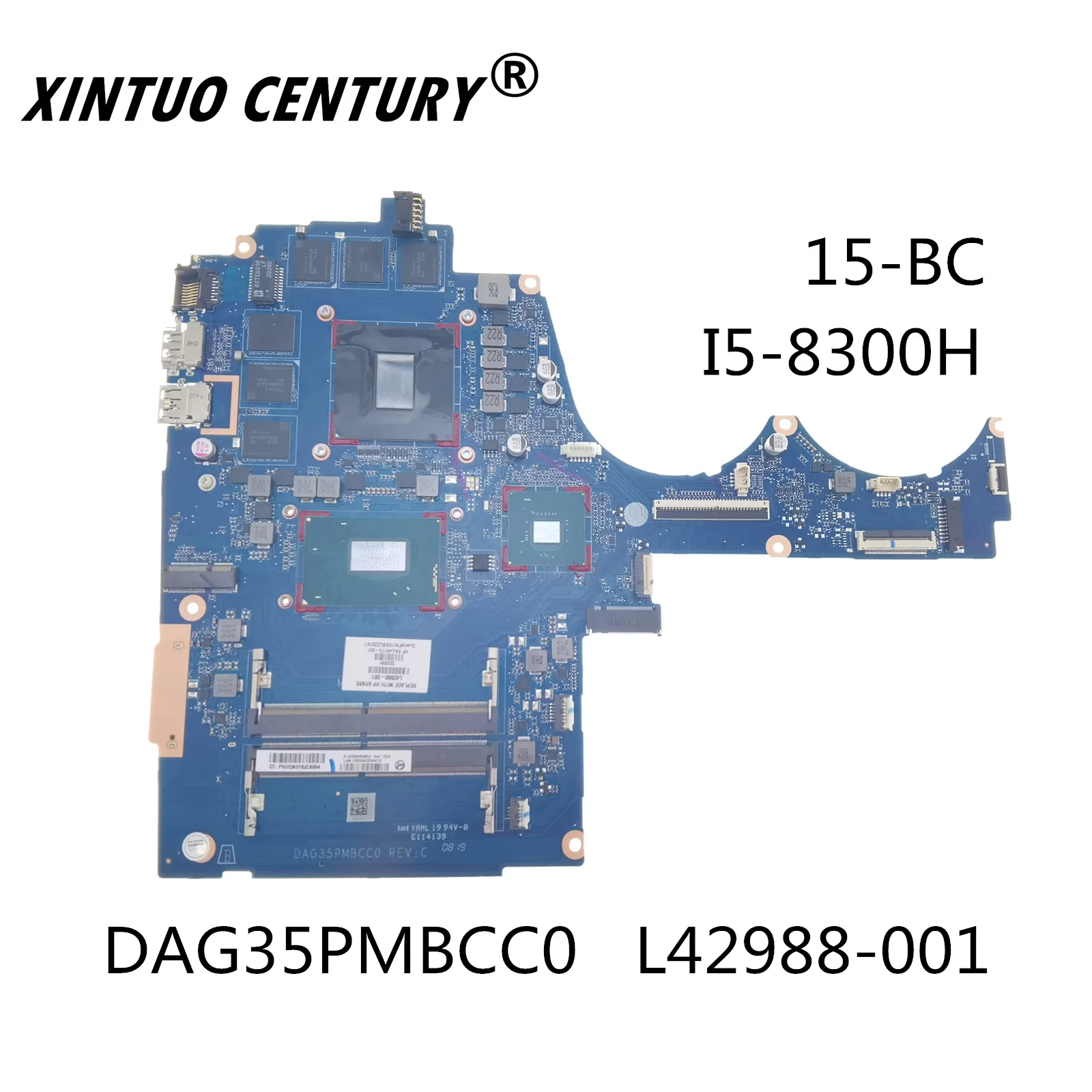 

For HP 15-BC motherboard L42988-001 DAG35PMBCC0 GTX1060 3G i5-8300H 100% test